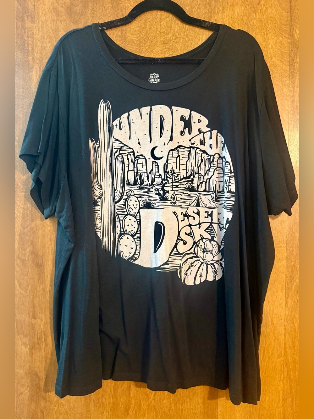 Under the Desert Sky Graphic Tee - Black